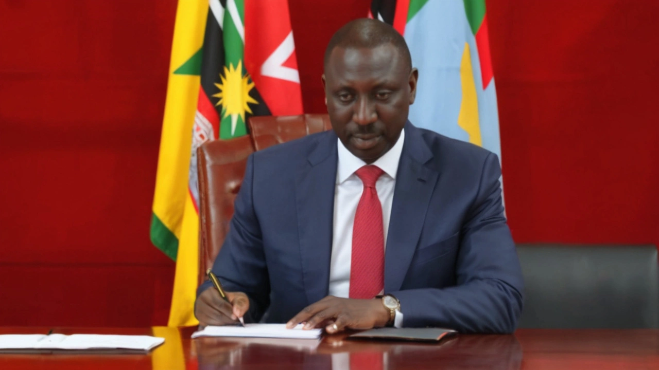 Kenyan President William Ruto's Latest Cabinet Shakeup: New EAC CS Appointed Amid Turbulence