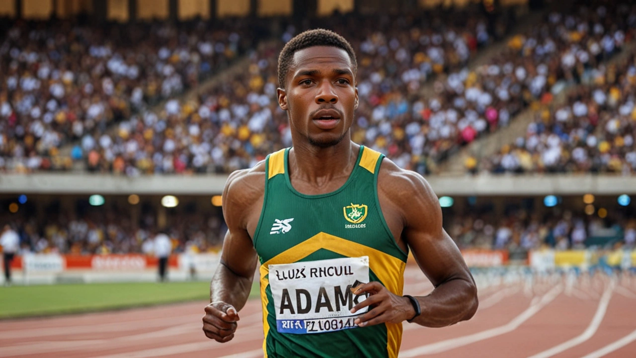 Luxolo Adams Faces Stiff Competition from Wayde van Niekerk for Olympic 200m Spot