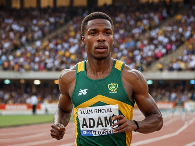Luxolo Adams Faces Stiff Competition from Wayde van Niekerk for Olympic 200m Spot
