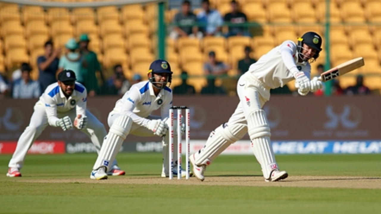 India vs New Zealand 1st Test: Day 2 Unfolds Amid Rain Challenges in Bengaluru